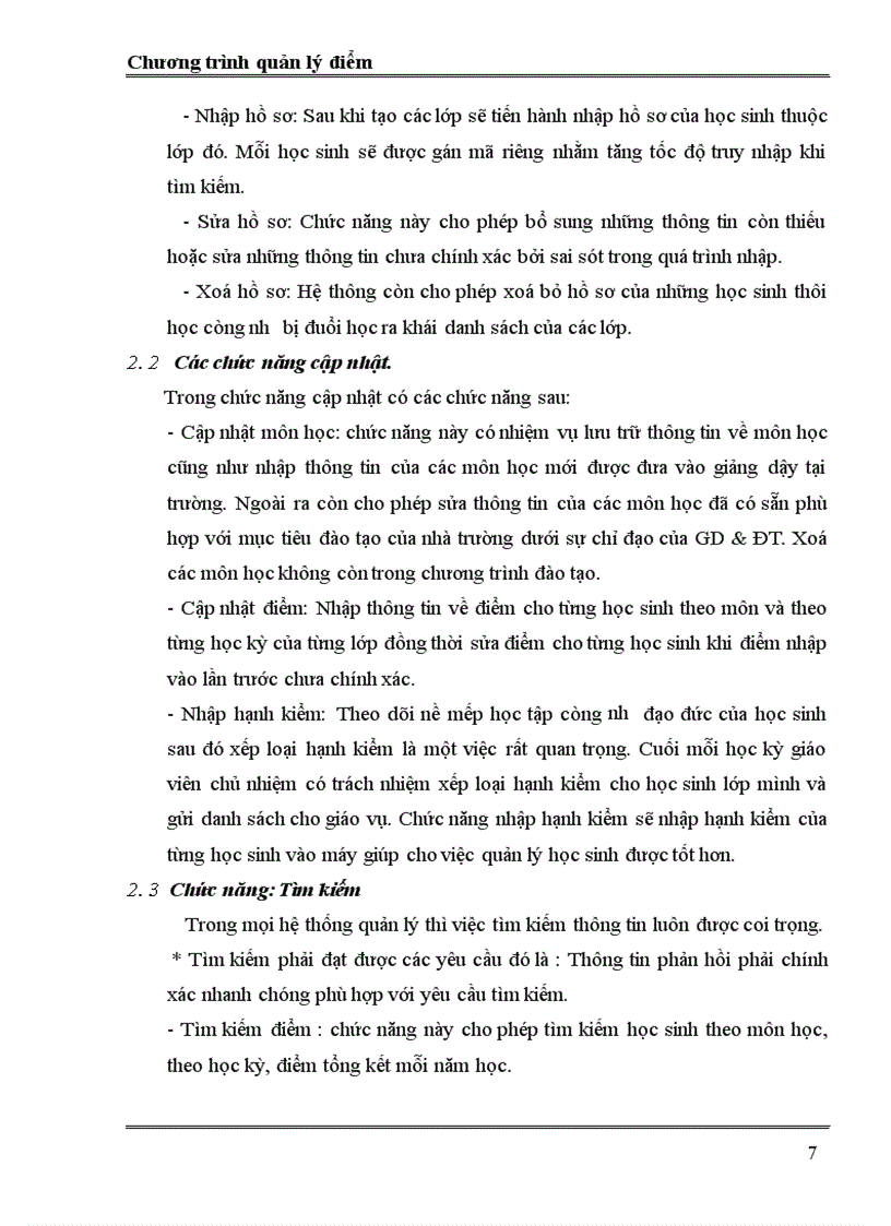 image for page Quản lý điểm