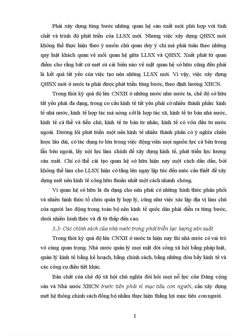 image for page Phát triển lực lượng sản xuất là nhiệm vụ trung tâm hàng đầu trong thời kỳ quá độ lên chủ nghĩa xã hội ở nước ta hiện nay
