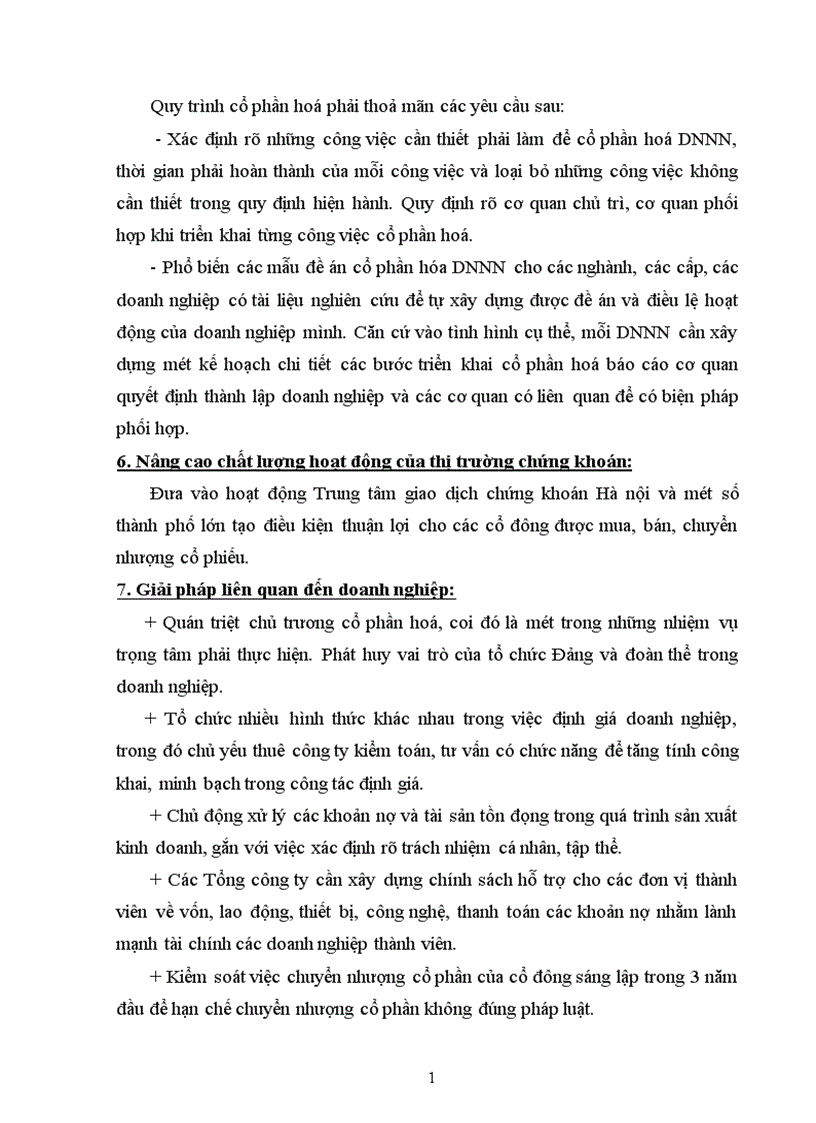 image for page Giải pháp đẩy mạnh quá trình cổ phần hoá trong giai đoạn hiện nay