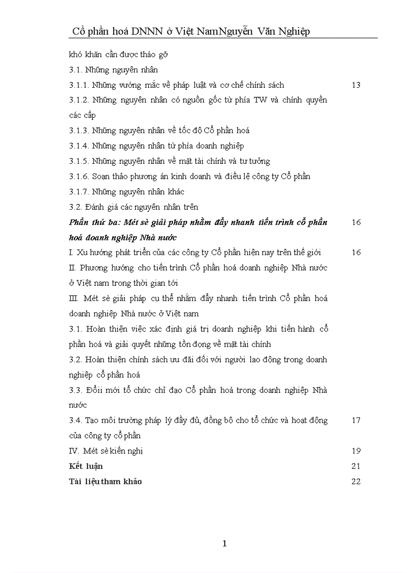 image for page Nghiên cứu và làm thử việc chuyển xí nghiệp quốc doanh tạị công ty Cổ phần