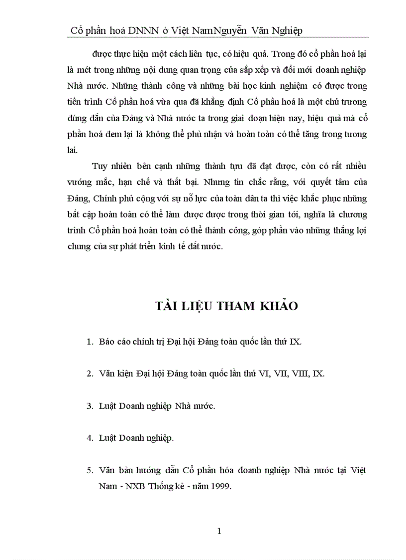 image for page Nghiên cứu và làm thử việc chuyển xí nghiệp quốc doanh tạị công ty Cổ phần