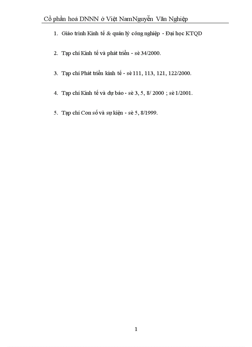 image for page Nghiên cứu và làm thử việc chuyển xí nghiệp quốc doanh tạị công ty Cổ phần