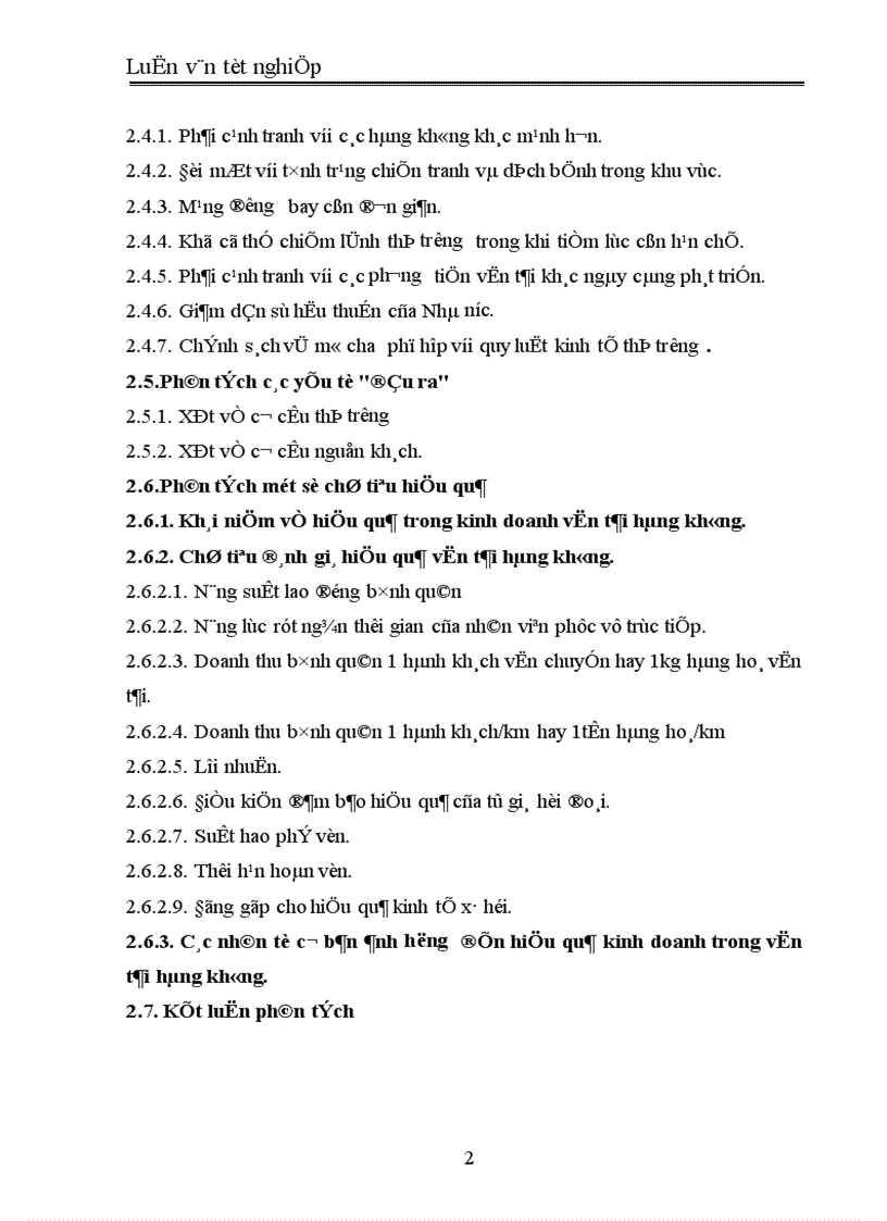 image for page Một số giải pháp nhằm nâng cao hiệu quả kinh doanh vận tải hàng không của hãng hàng không Quốc gia Việt Nam