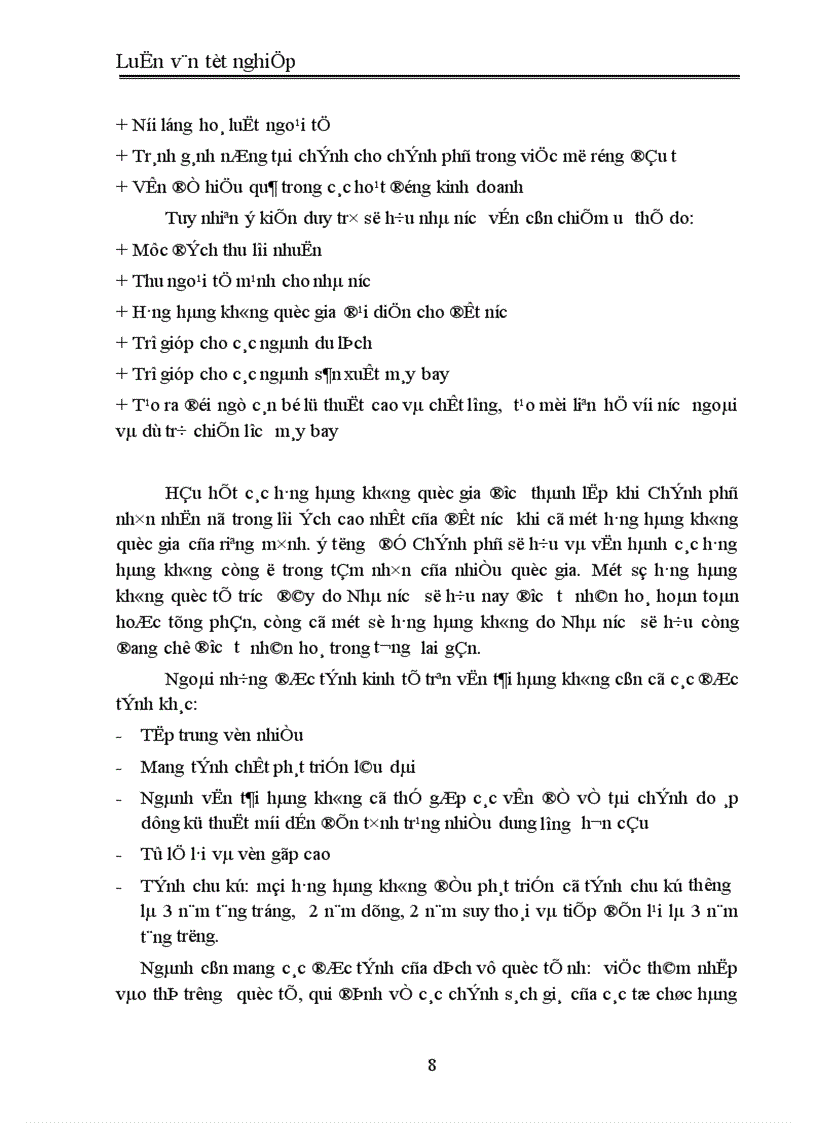 image for page Một số giải pháp nhằm nâng cao hiệu quả kinh doanh vận tải hàng không của hãng hàng không Quốc gia Việt Nam