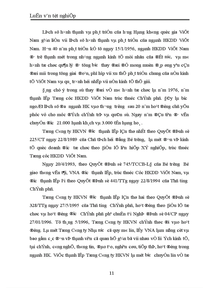 image for page Một số giải pháp nhằm nâng cao hiệu quả kinh doanh vận tải hàng không của hãng hàng không Quốc gia Việt Nam