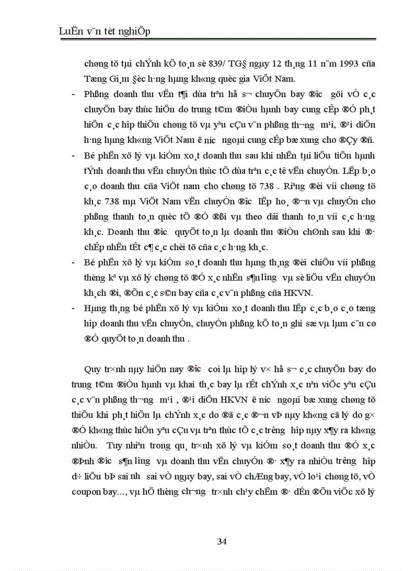 image for page Một số giải pháp nhằm nâng cao hiệu quả kinh doanh vận tải hàng không của hãng hàng không Quốc gia Việt Nam