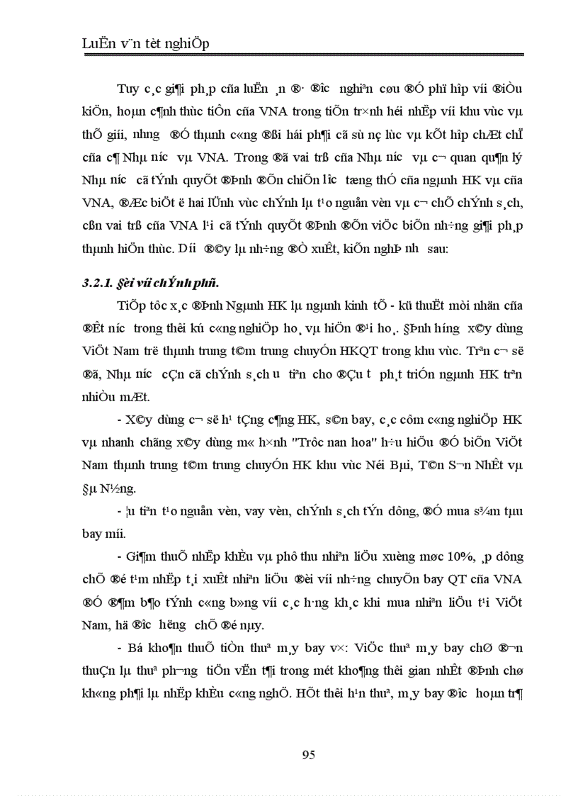 image for page Một số giải pháp nhằm nâng cao hiệu quả kinh doanh vận tải hàng không của hãng hàng không Quốc gia Việt Nam