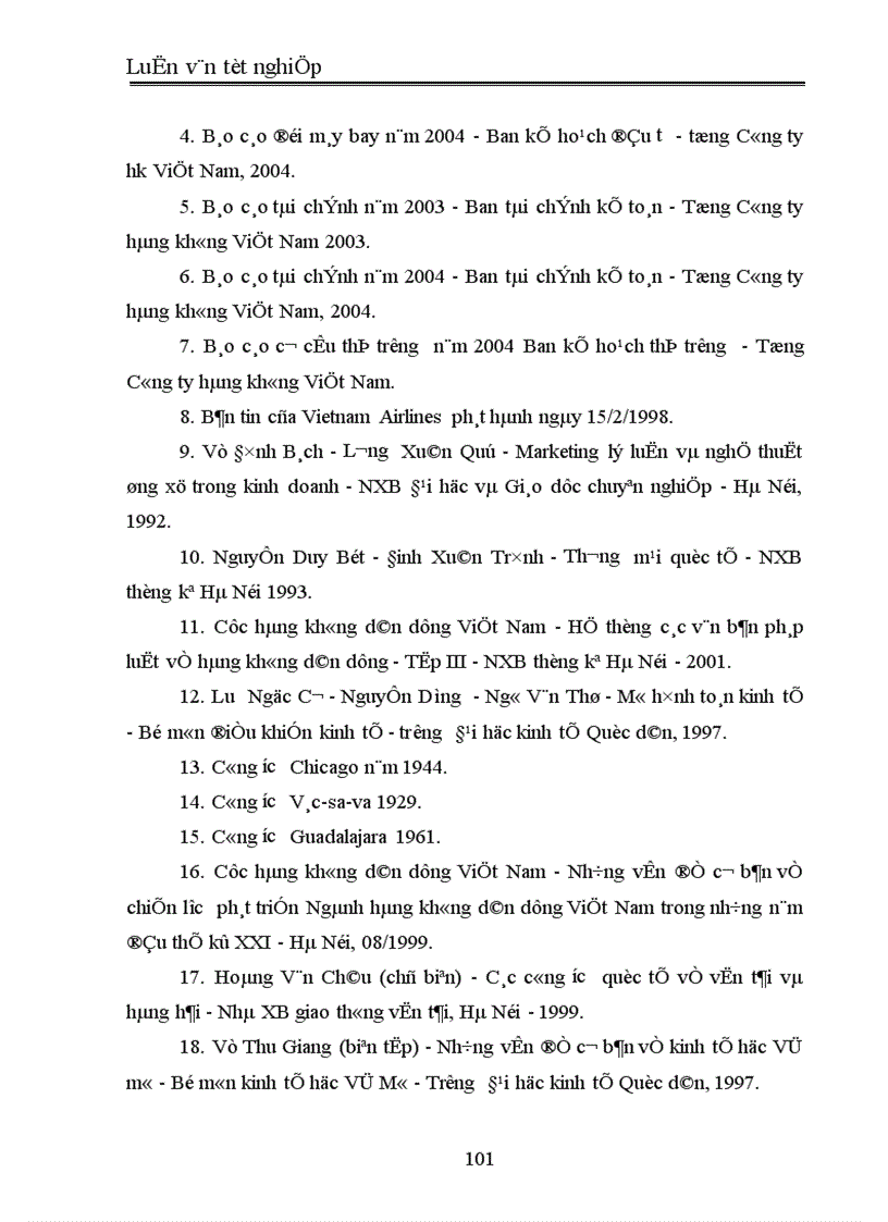 image for page Một số giải pháp nhằm nâng cao hiệu quả kinh doanh vận tải hàng không của hãng hàng không Quốc gia Việt Nam