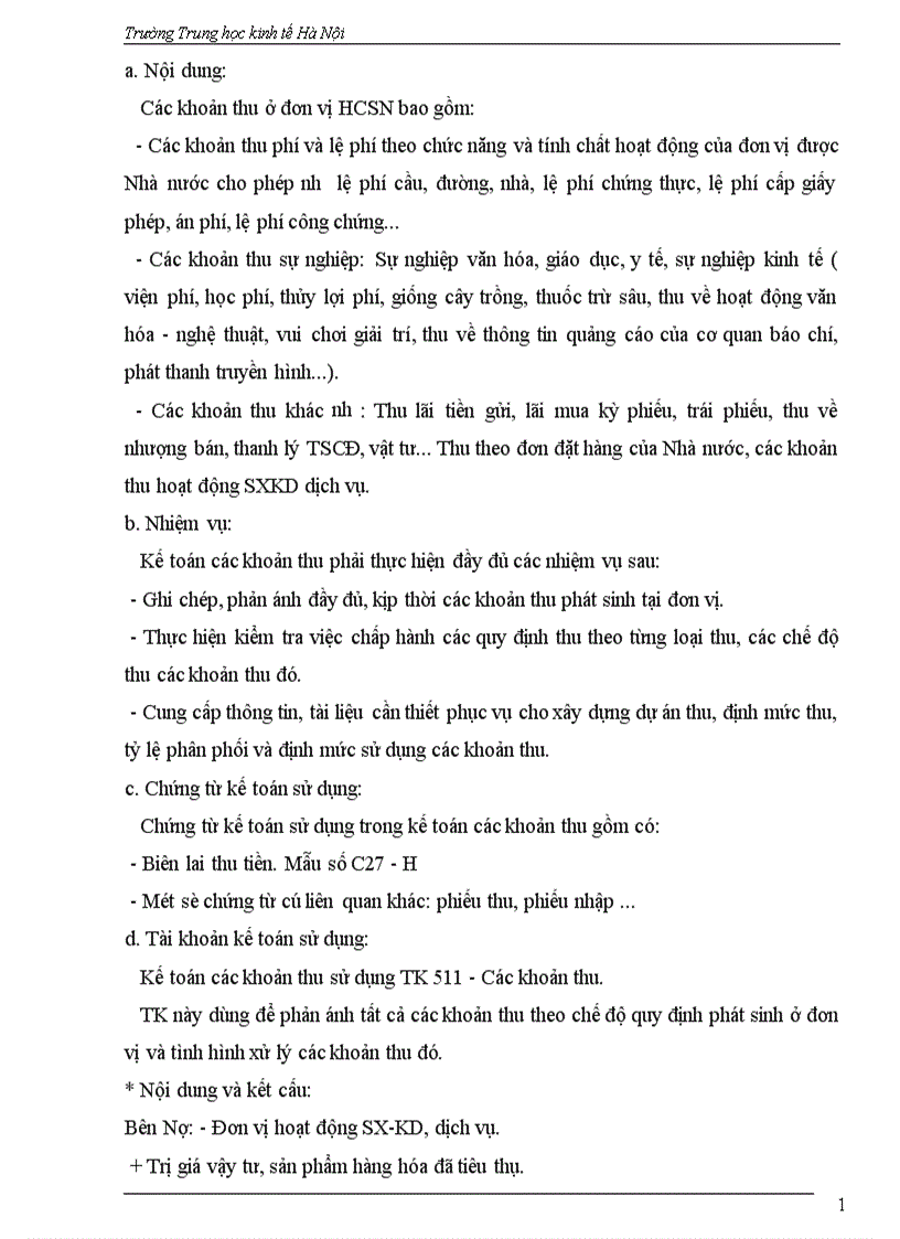 image for page Thực tế công tác kế toán hành chính sự ngiệp tại trường trung học cơ sở Hoàng Văn Thụ - Hà Nội.