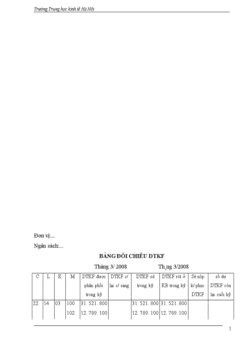 image for page Thực tế công tác kế toán hành chính sự ngiệp tại trường trung học cơ sở Hoàng Văn Thụ - Hà Nội.