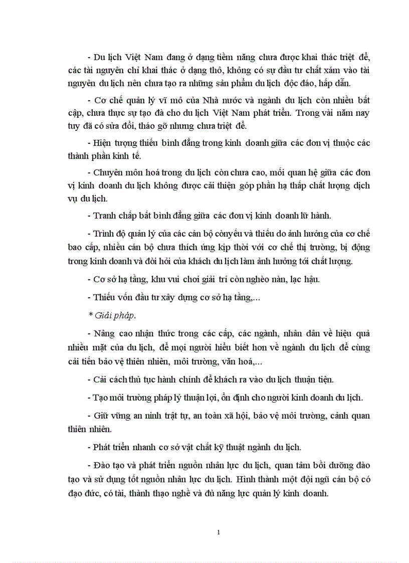 image for page Một số giải pháp và khuyến nghị nhằm phát triển hoạt động kinh doanh du lịch lữ hành của công ty du lịch Việt Nam - Hà Nội.