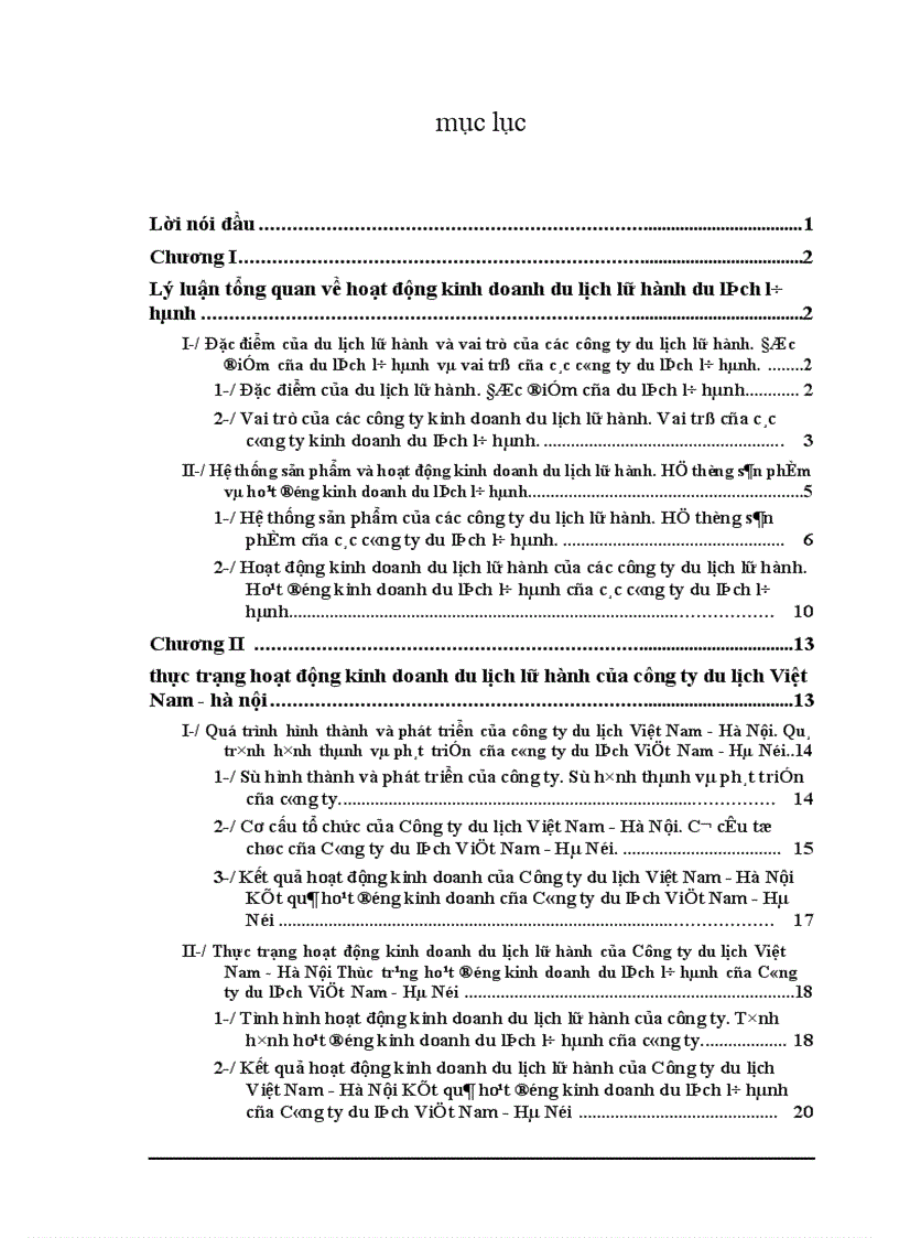 image for page Một số giải pháp và khuyến nghị nhằm phát triển hoạt động kinh doanh du lịch lữ hành của công ty du lịch Việt Nam - Hà Nội.