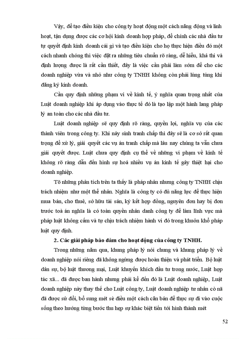 image for page Vấn đề hoàn thiện địa vị pháp lý của công ty trách nhiệm hữu hạn trong giai đoạn hiện nay.