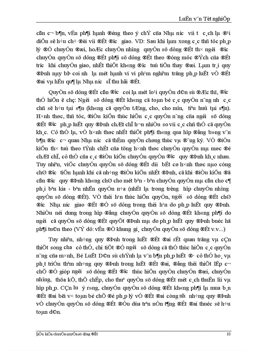 image for page Một số kiến nghị và đề xuất giải pháp hoàn thiện pháp luật về điều kiện chuyển quyền sử dụng đất