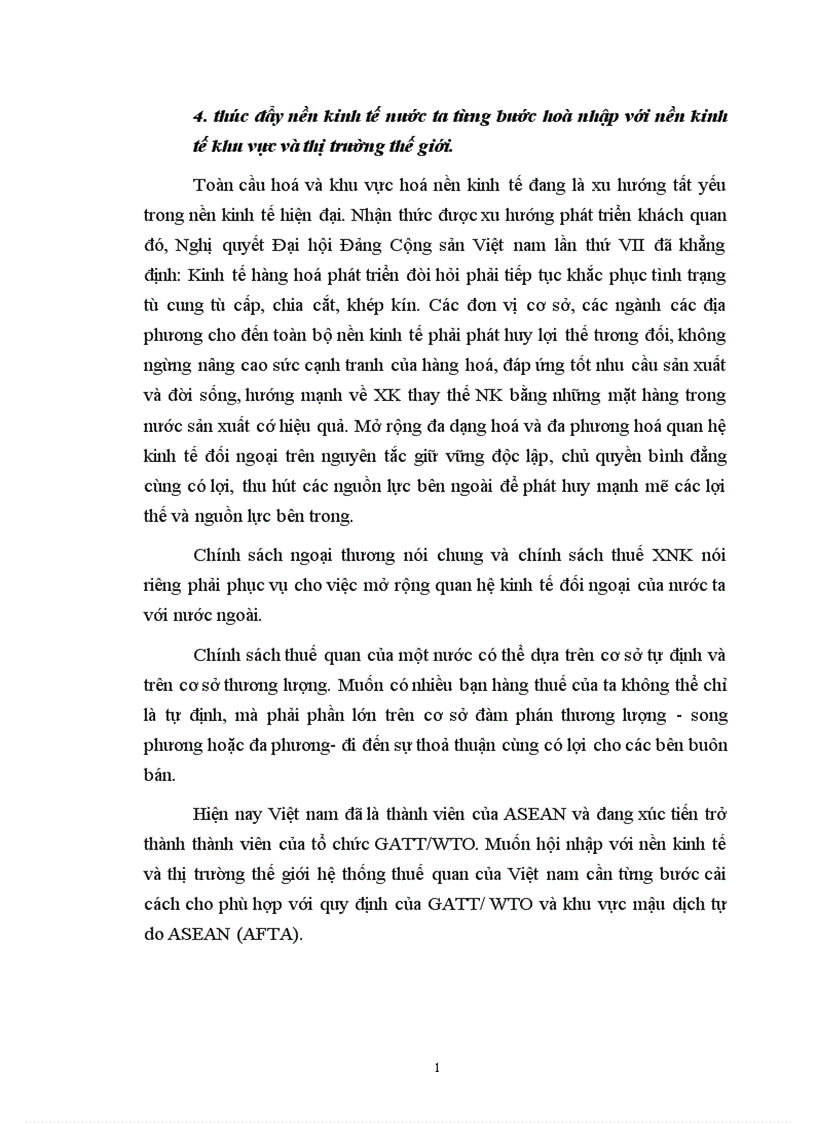 image for page Những giải pháp để áp dụng thuế quan thúc đẩy hội nhập kinh tế quốc tế của Việt nam