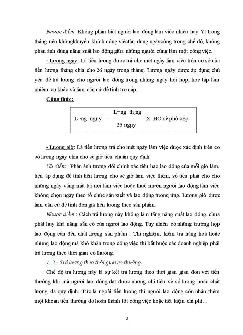 image for page Một số ý kiến nhằm hoàn thiện kế toán tiền lương các khoản trích theo lương tại Công ty May II