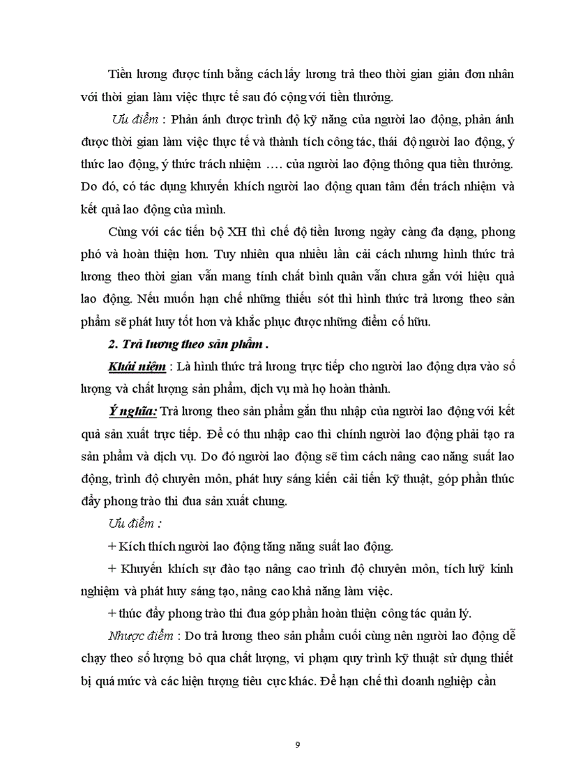 image for page Một số ý kiến nhằm hoàn thiện kế toán tiền lương các khoản trích theo lương tại Công ty May II