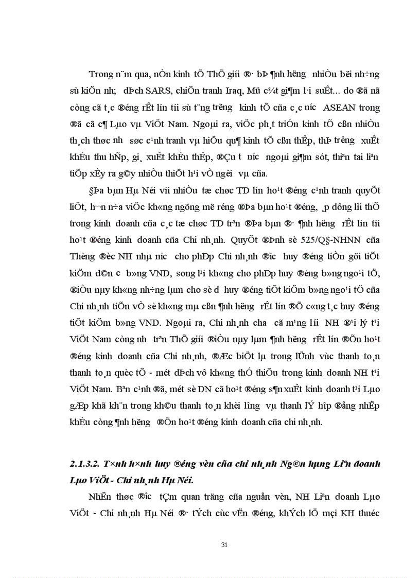 image for page Giải pháp nâng cao hiệu quả nghiệp vụ cho vay và kế toán cho vay tại NH liên doanh Lào Việt - Chi nhánh Hà Nội