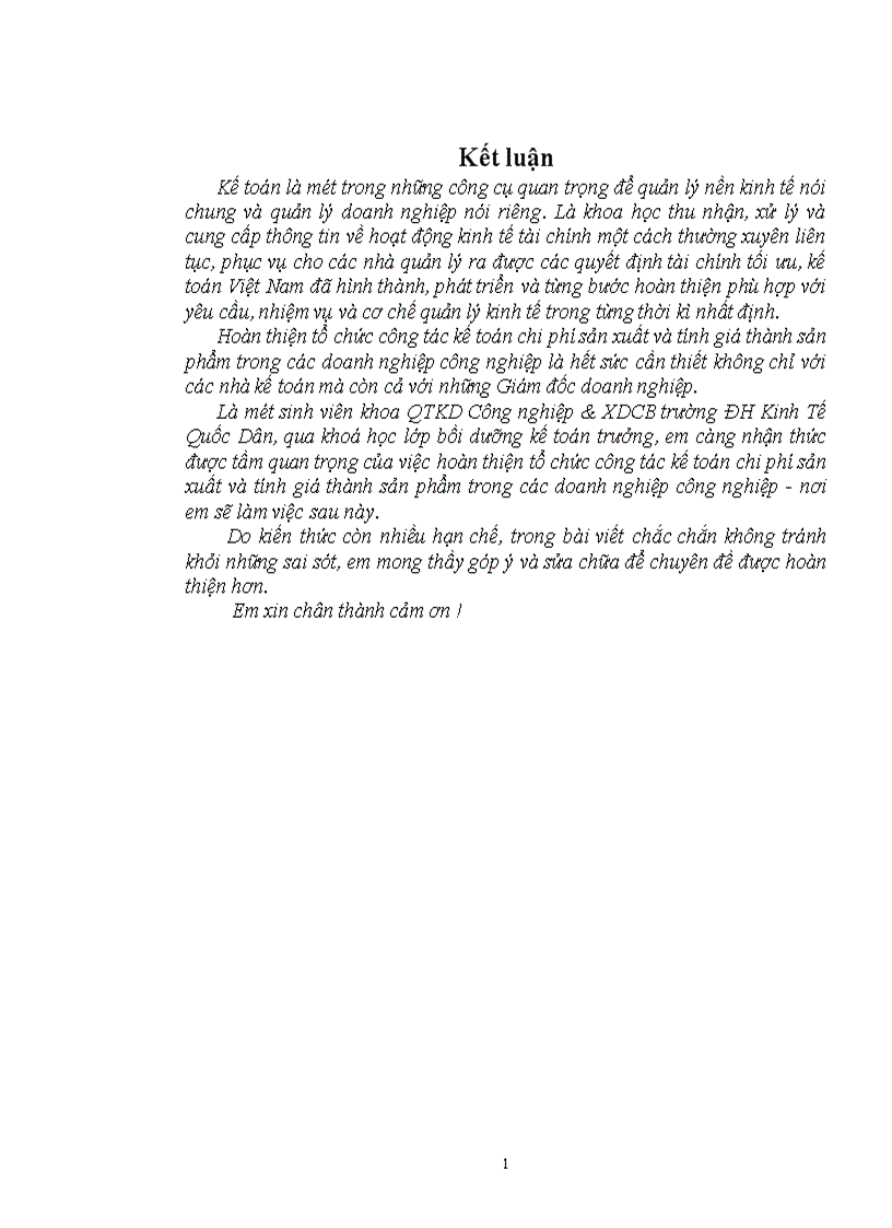 image for page Hoàn thiện tổ chức kế toán chi phí sản xuất và tính giá thành sản phẩm trong các doanh nghiệp công nghiệp.