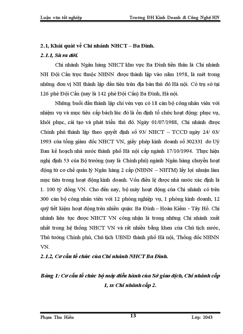 image for page Giải pháp mở rộng huy động vốn tại Chi nhánh NHCT – Ba Đình