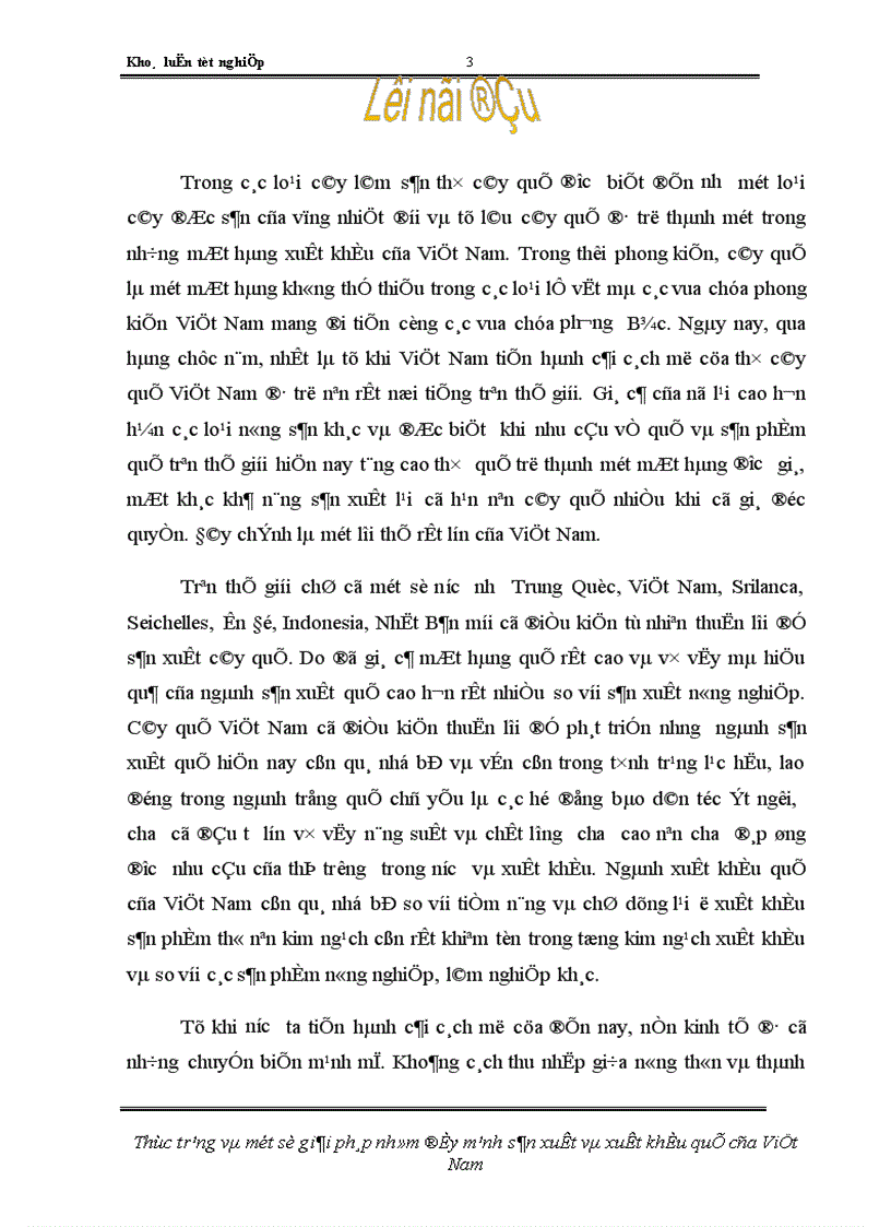 image for page Thực trạng và một số giải pháp nhằm đẩy mạnh sản xuất và xuất khẩu quế của Việt Nam