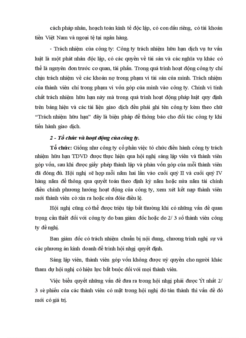 image for page Một số nét về tổ chức và hoạt động của công ty dịch vụ tư ván pháp luật Hùng Vương.