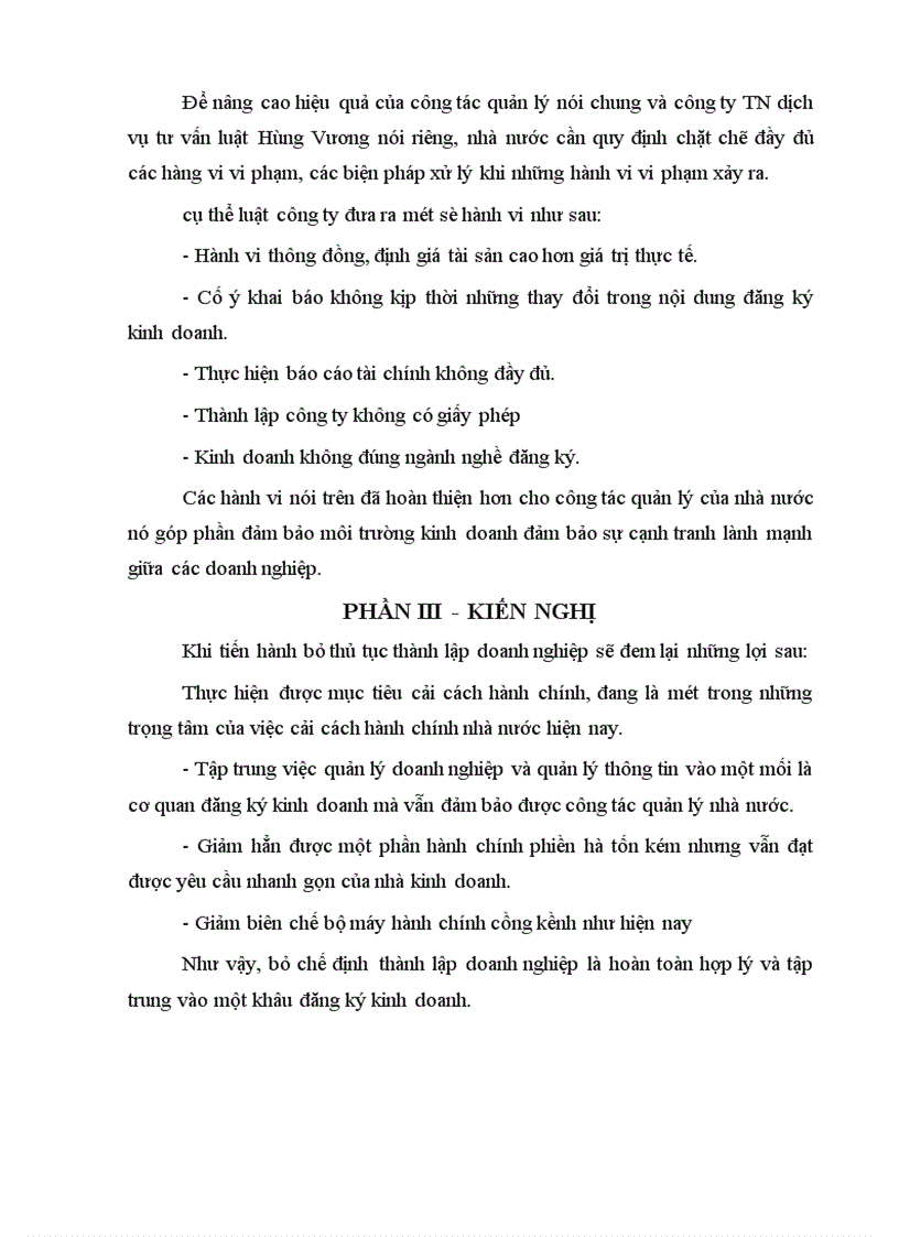 image for page Một số nét về tổ chức và hoạt động của công ty dịch vụ tư ván pháp luật Hùng Vương.