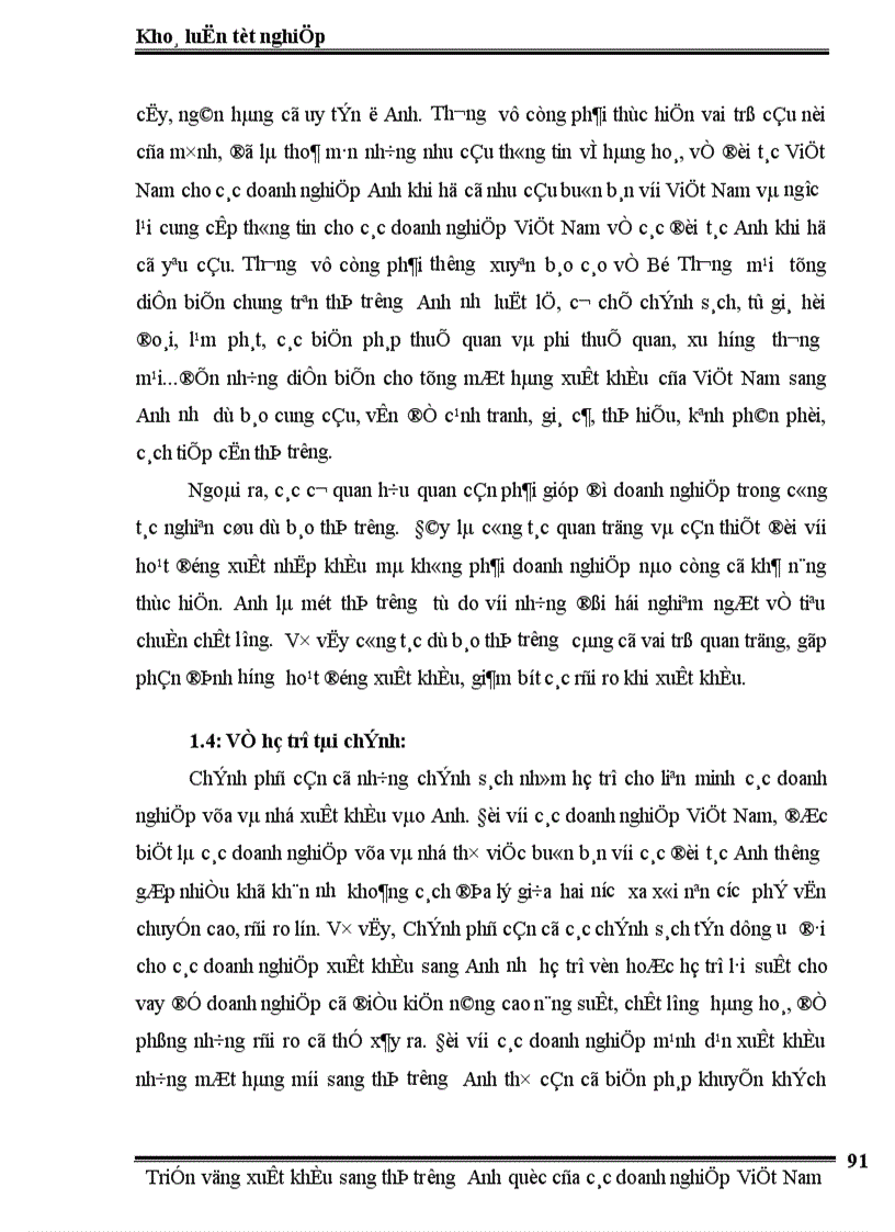 image for page Triển vọng xuất khẩu sang thị trường Anh Quốc