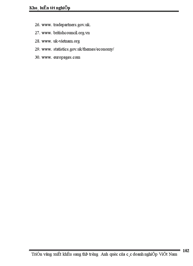 image for page Triển vọng xuất khẩu sang thị trường Anh Quốc