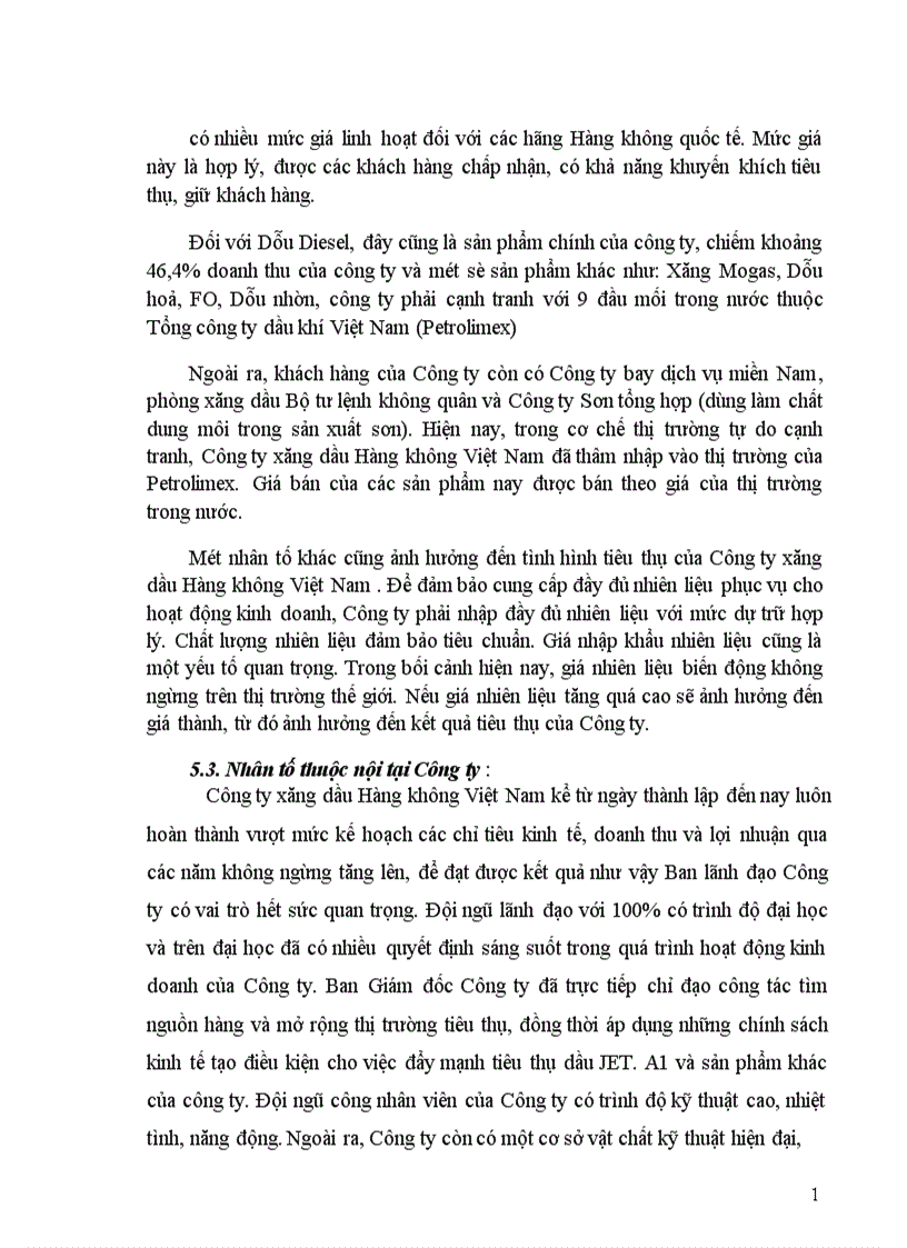 image for page Hoạt động kinh doanh trong năm 2000-2001 và hoạt động marketing của công ty.