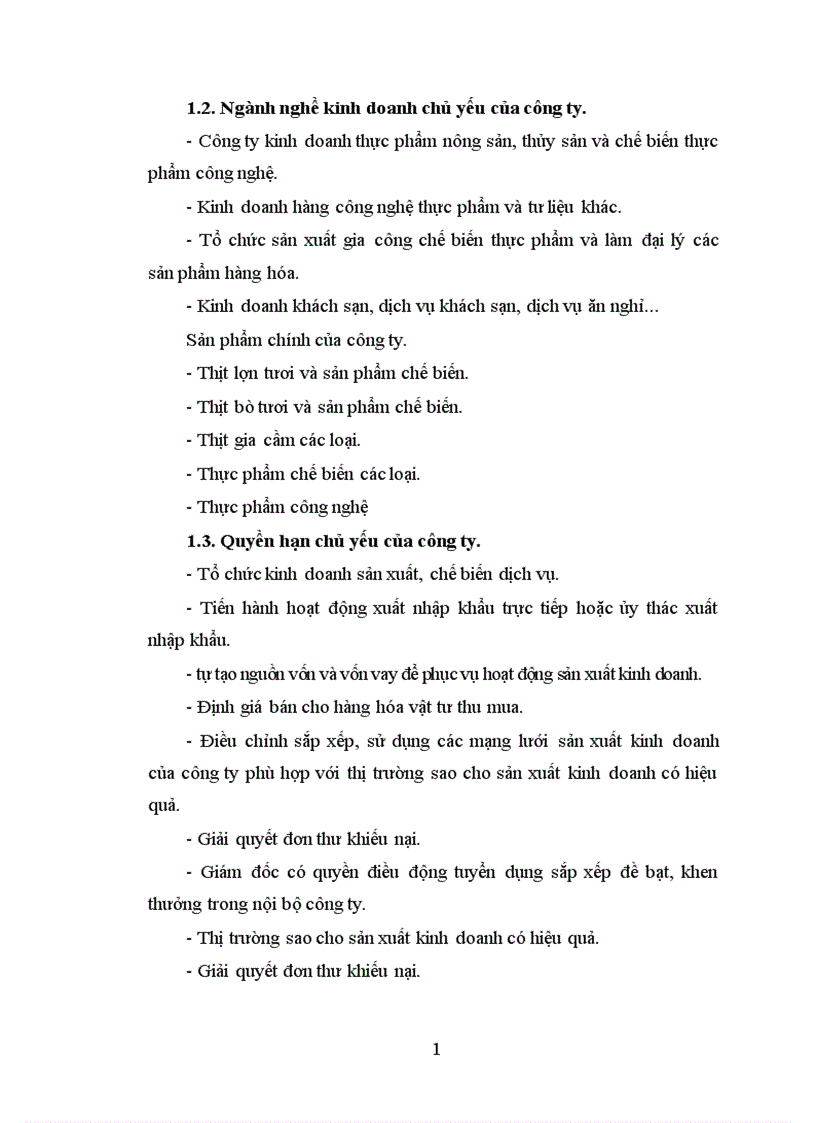 image for page Báo cáo thực tập của Công ty Thực phẩm Hà Nội.