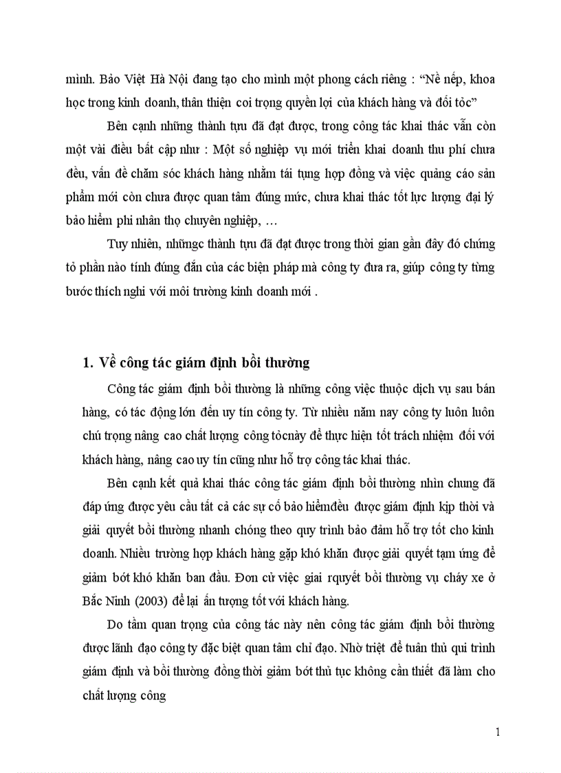 image for page Tình hình hoạt động kinh doanh của Bảo Việt Hà Nội