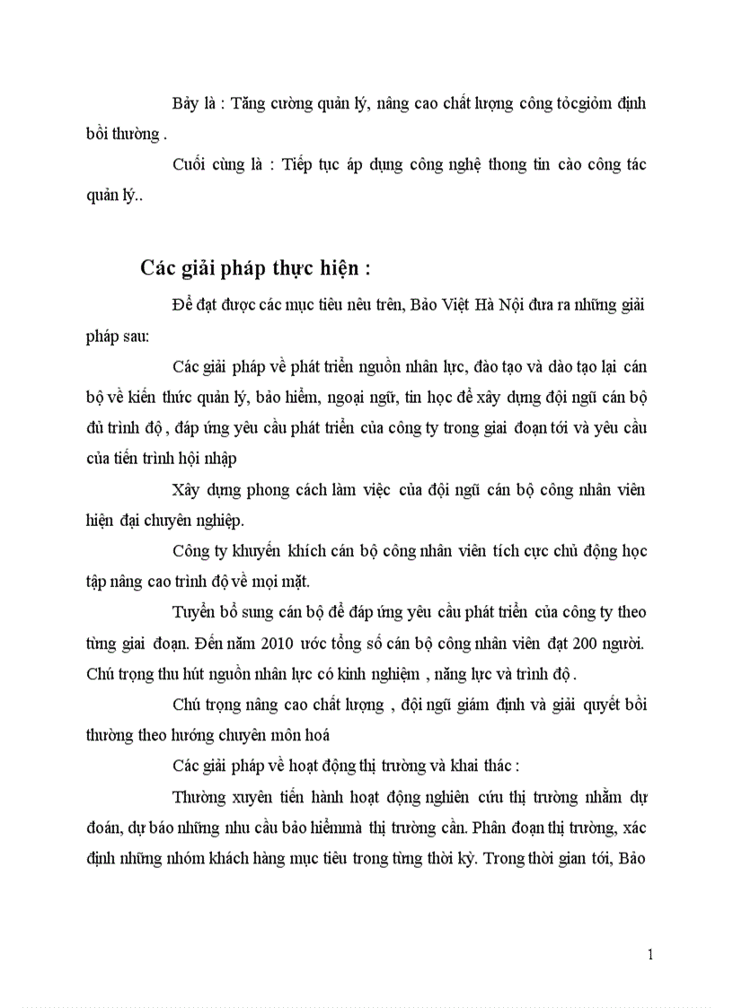 image for page Tình hình hoạt động kinh doanh của Bảo Việt Hà Nội