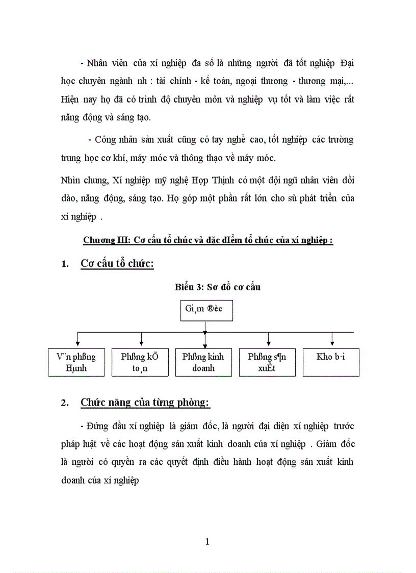 image for page Đánh giá về hoạt động sản xuất kinh doanh của xí nghiệp mỹ nghệ Hợp Thịnh