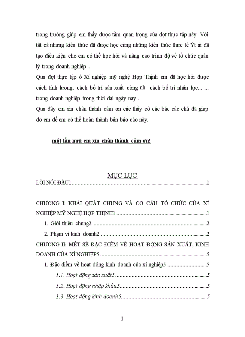 image for page Đánh giá về hoạt động sản xuất kinh doanh của xí nghiệp mỹ nghệ Hợp Thịnh