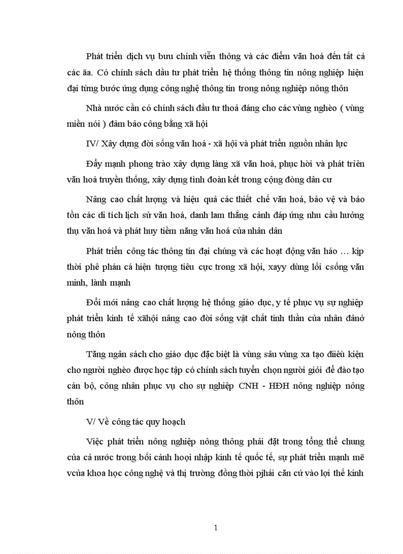 image for page Tình hình công nghiệp hoá hiện đại hoá nông nghiệp nông thôn