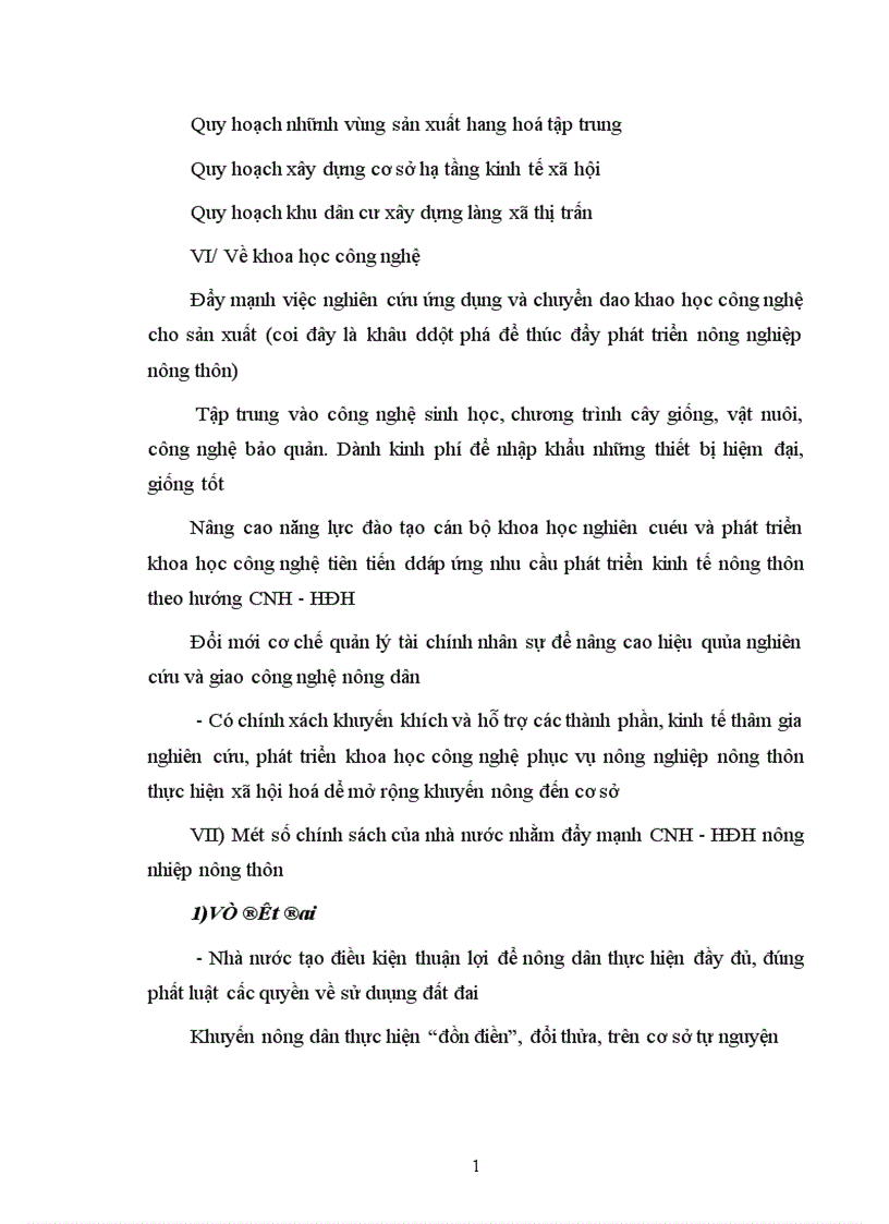 image for page Tình hình công nghiệp hoá hiện đại hoá nông nghiệp nông thôn