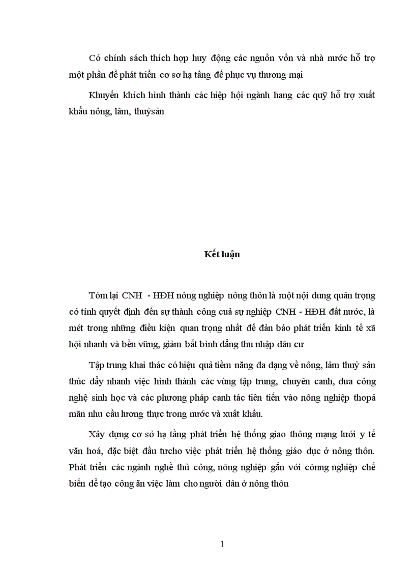 image for page Tình hình công nghiệp hoá hiện đại hoá nông nghiệp nông thôn