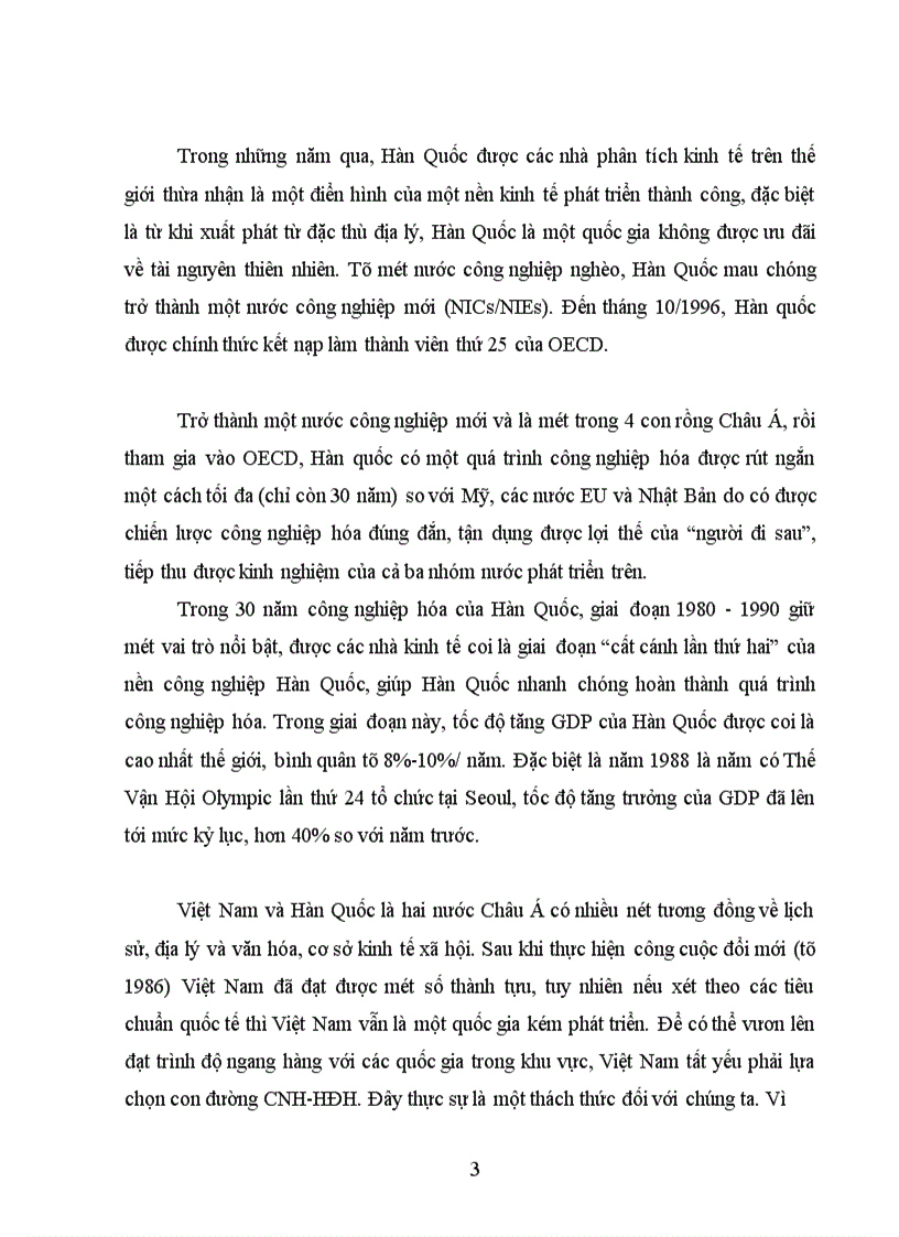 image for page Một số kinh nghiệm từ chiến lược công nghiệp hóa của Hàn Quốc đối với Việt Nam