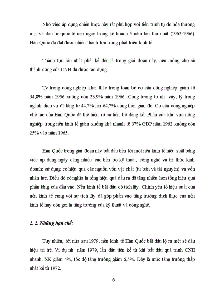 image for page Một số kinh nghiệm từ chiến lược công nghiệp hóa của Hàn Quốc đối với Việt Nam