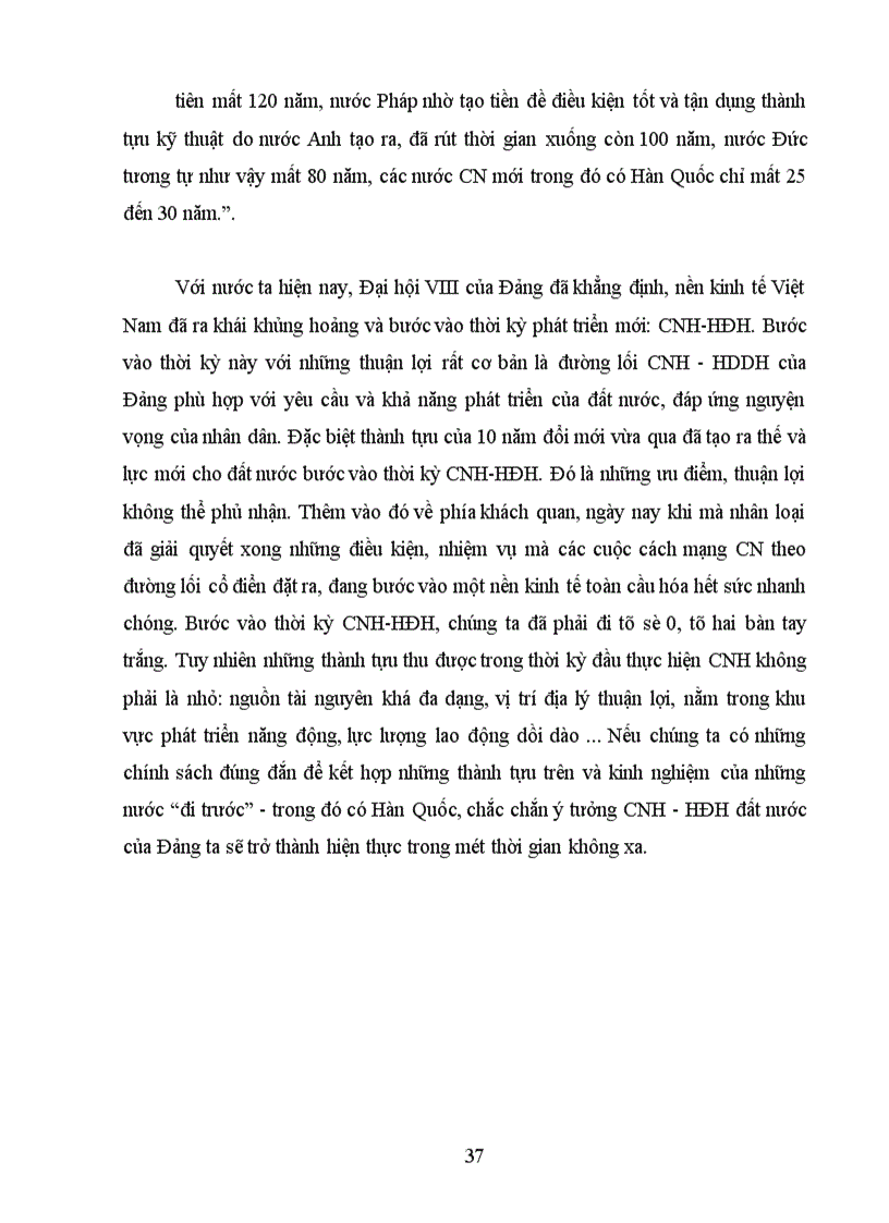 image for page Một số kinh nghiệm từ chiến lược công nghiệp hóa của Hàn Quốc đối với Việt Nam