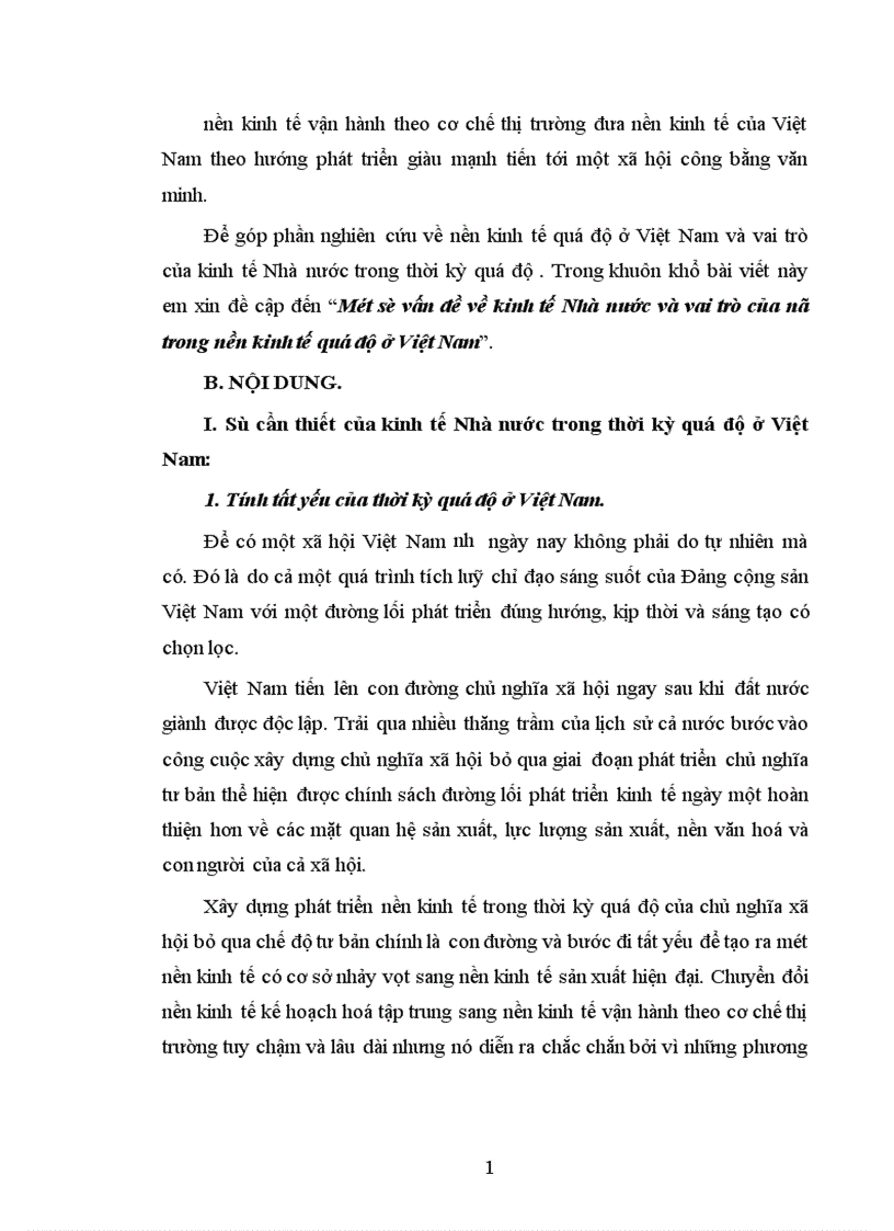 image for page Vấn đề kinh tế nhà nước và vai trò kinh tế nhà nước trong nền kinh tế quá độ