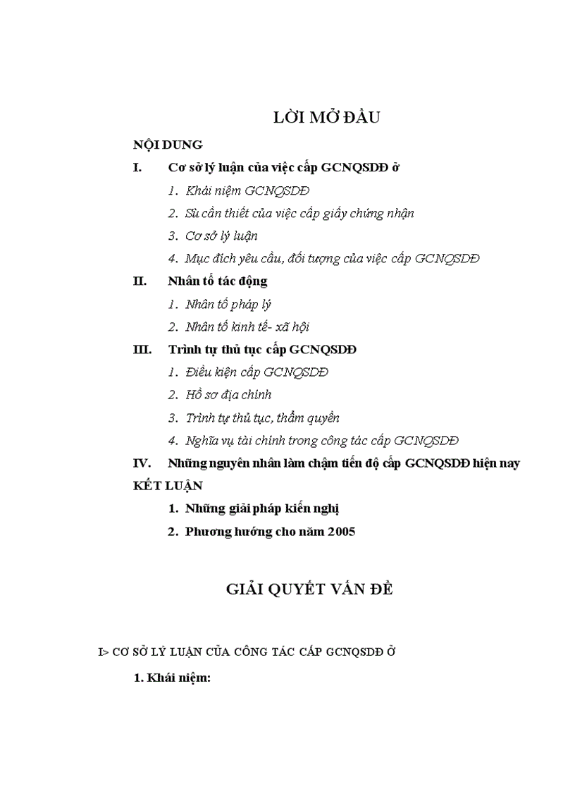 image for page Cơ sở khoa học của việc cấp GCNQSDĐ ở cho hộ gia đình cá nhân đang sử dụng đất