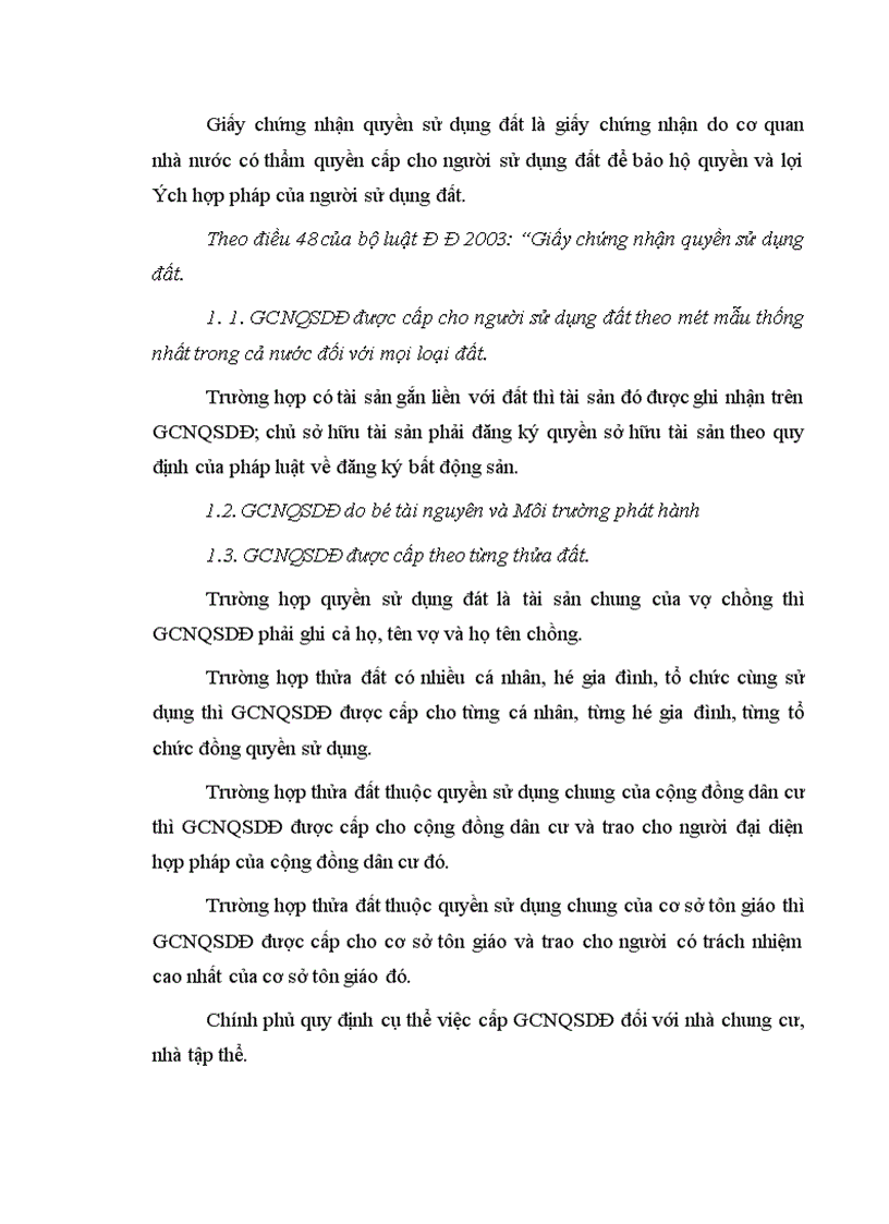 image for page Cơ sở khoa học của việc cấp GCNQSDĐ ở cho hộ gia đình cá nhân đang sử dụng đất