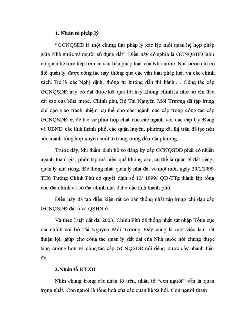 image for page Cơ sở khoa học của việc cấp GCNQSDĐ ở cho hộ gia đình cá nhân đang sử dụng đất