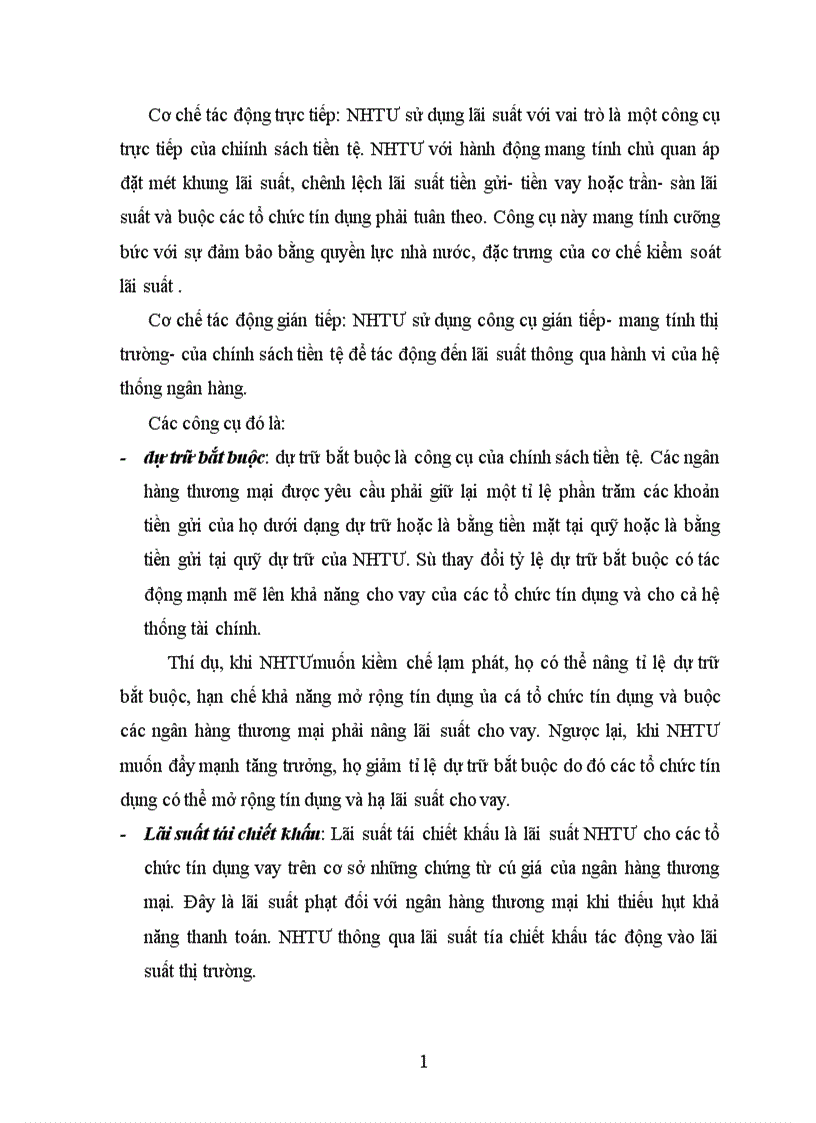 image for page Chính sách lãi suất ở Việt Nam