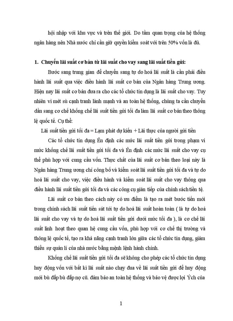 image for page Chính sách lãi suất ở Việt Nam