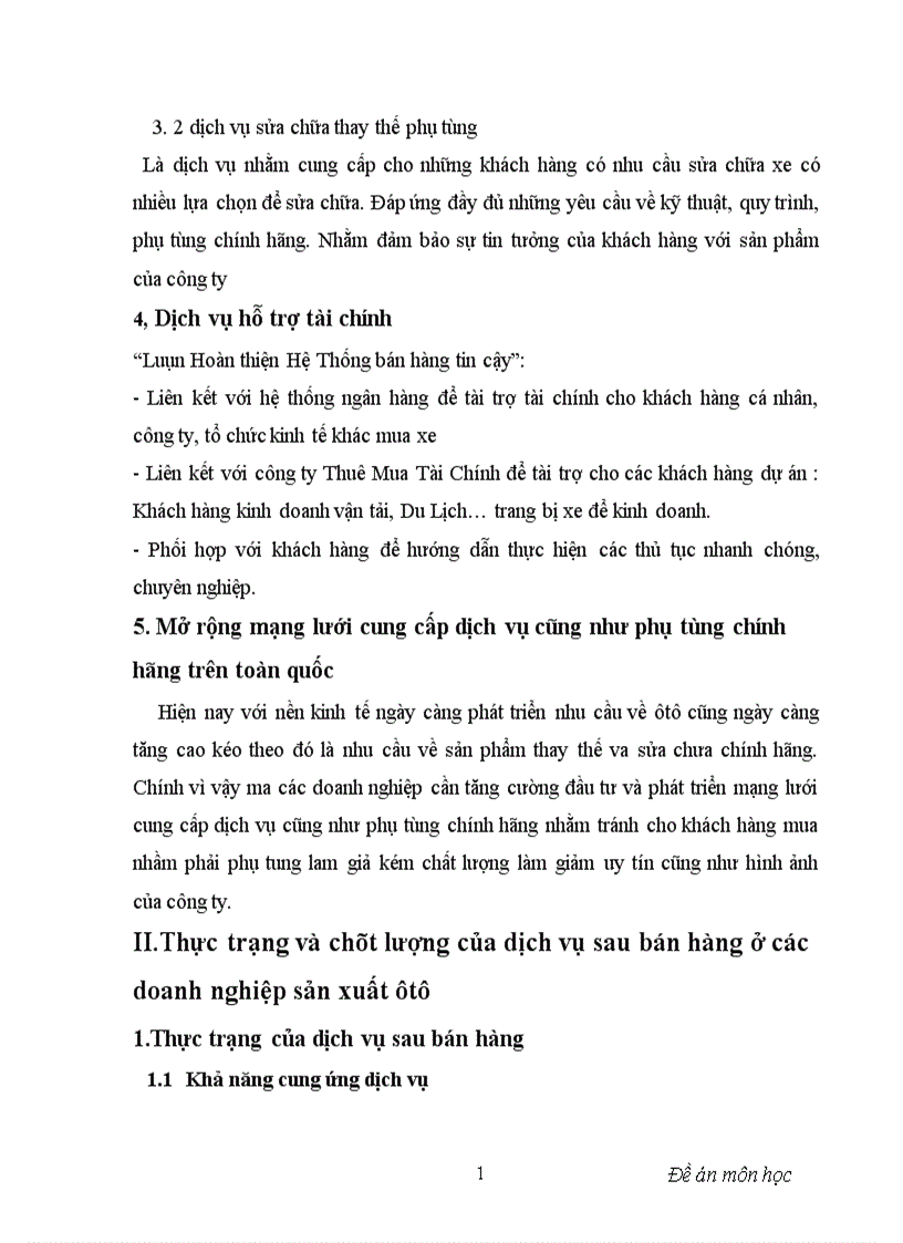 image for page Nâng cao chất lượng dịch vụ sau bán hàng của các doanh nghiệp sản xuất ô tô Việt Nam