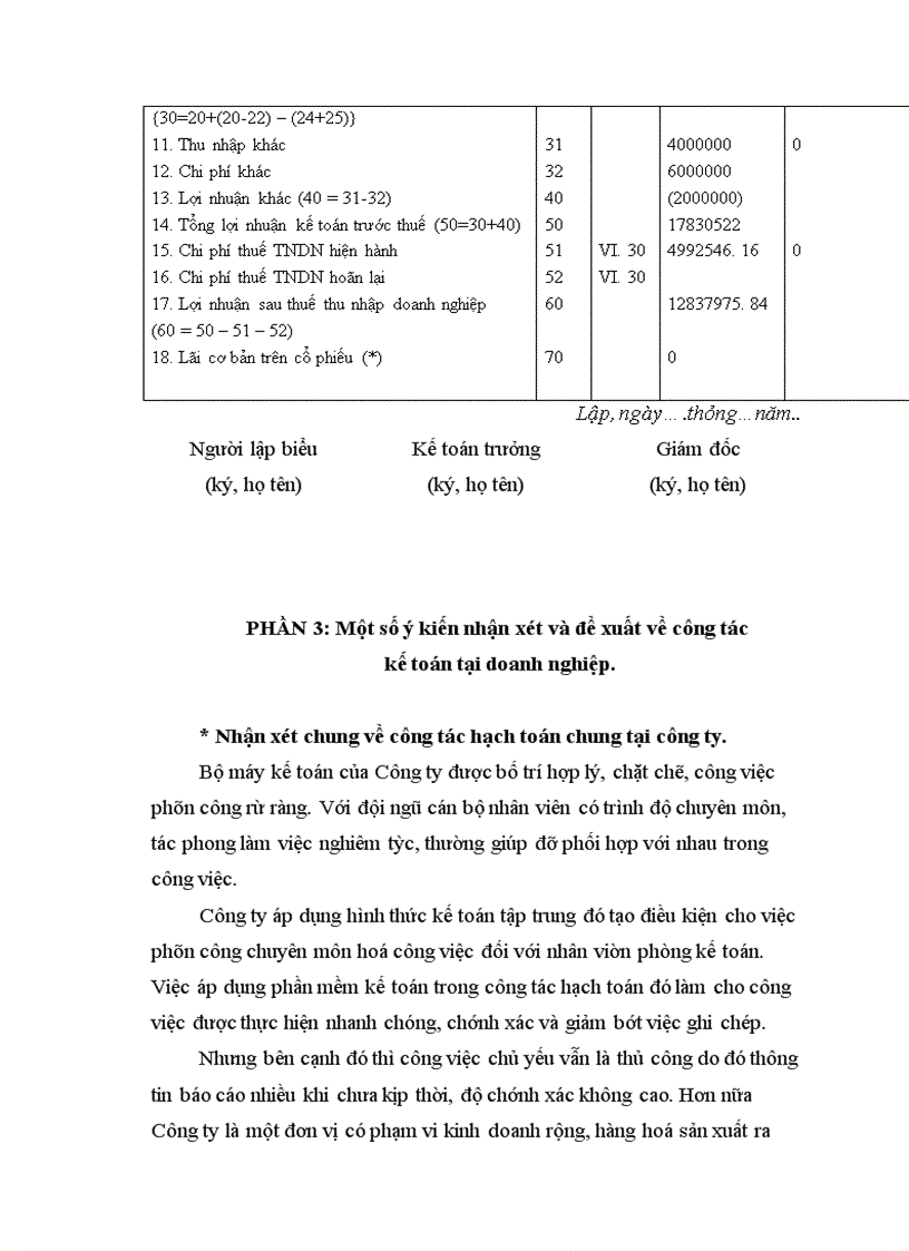 image for page Một số ý kiến nhận xét và đề xuất về công tác kế toán tại Công ty Cơ Điện Tử BK MECH