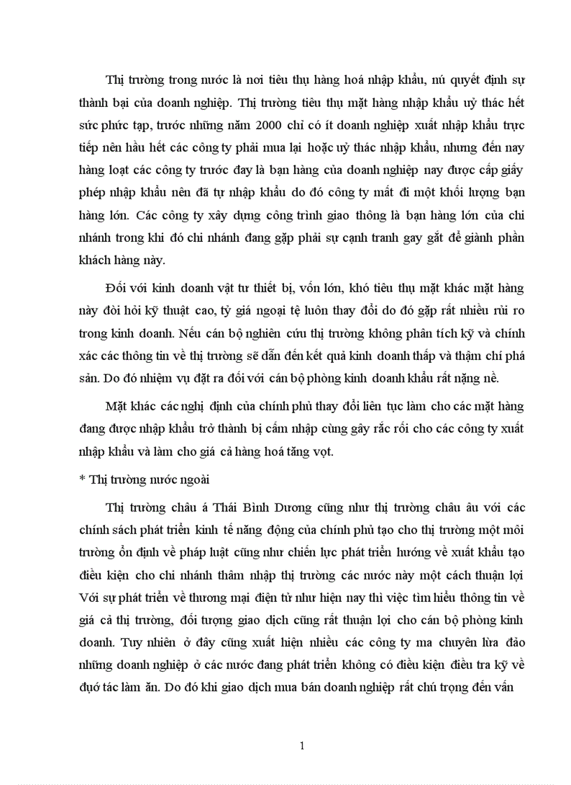 image for page Hoàn thiện nghiệp vụ nhập khẩu hàng hoá ở chi nhánh Tracimexco Hà nội